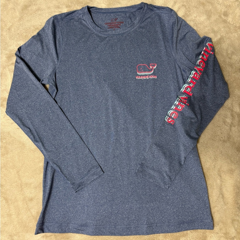 Vineyard Vines Blue Performance Tee